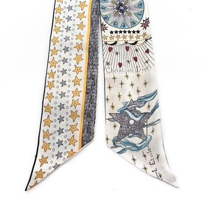 Christian Dior Silk L'Etoile Mitzah Scarf 2 of 3
