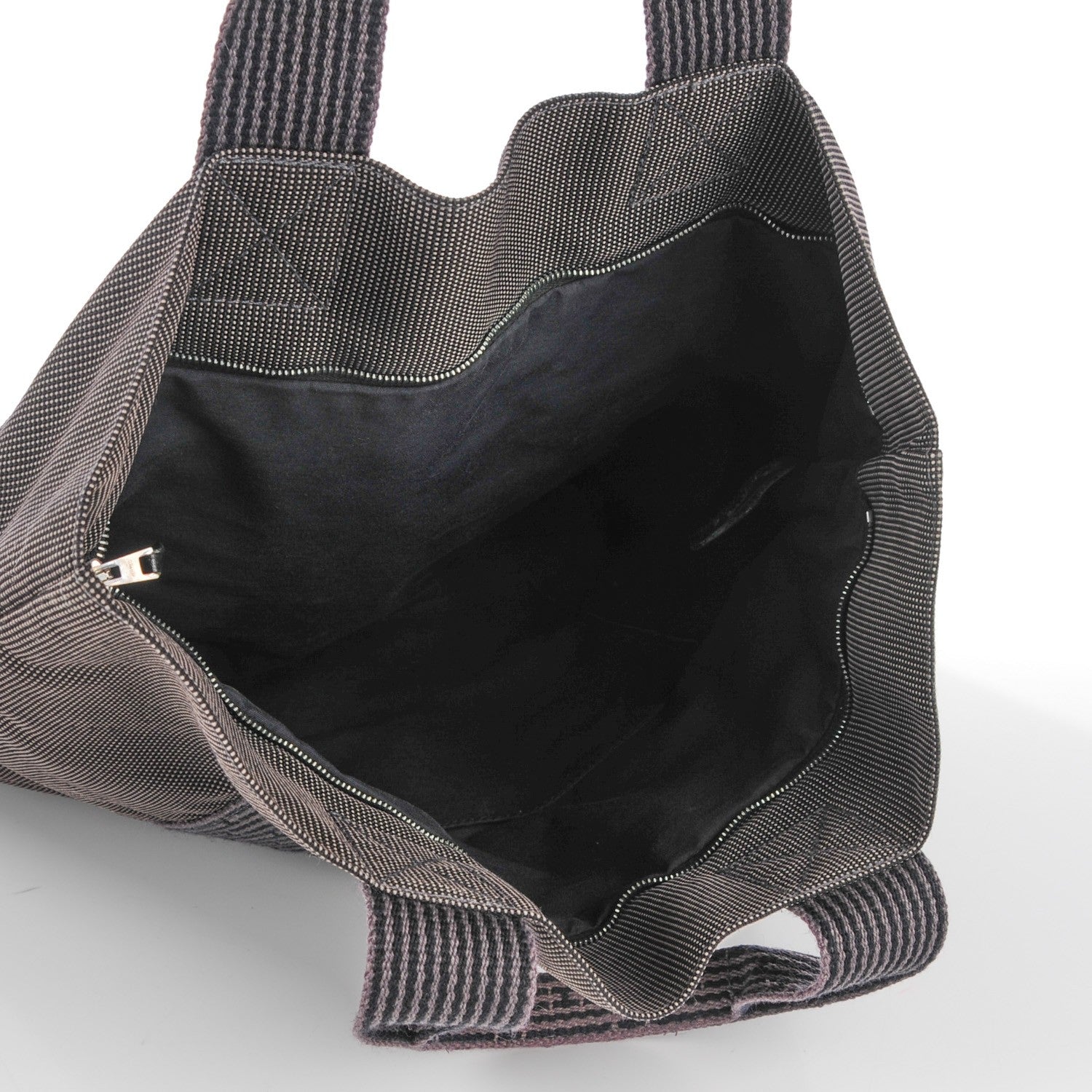 Hermes Canvas Herline Cabas Grey 5 of 8