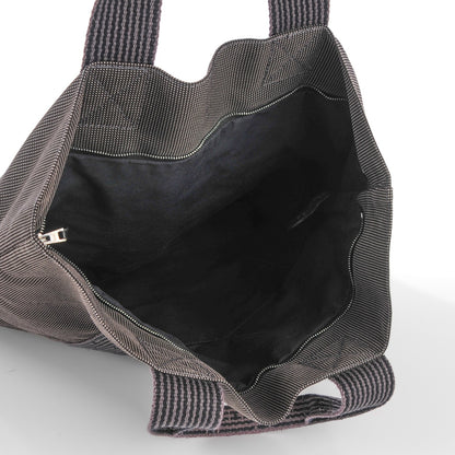 Hermes Canvas Herline Cabas Grey 5 of 8