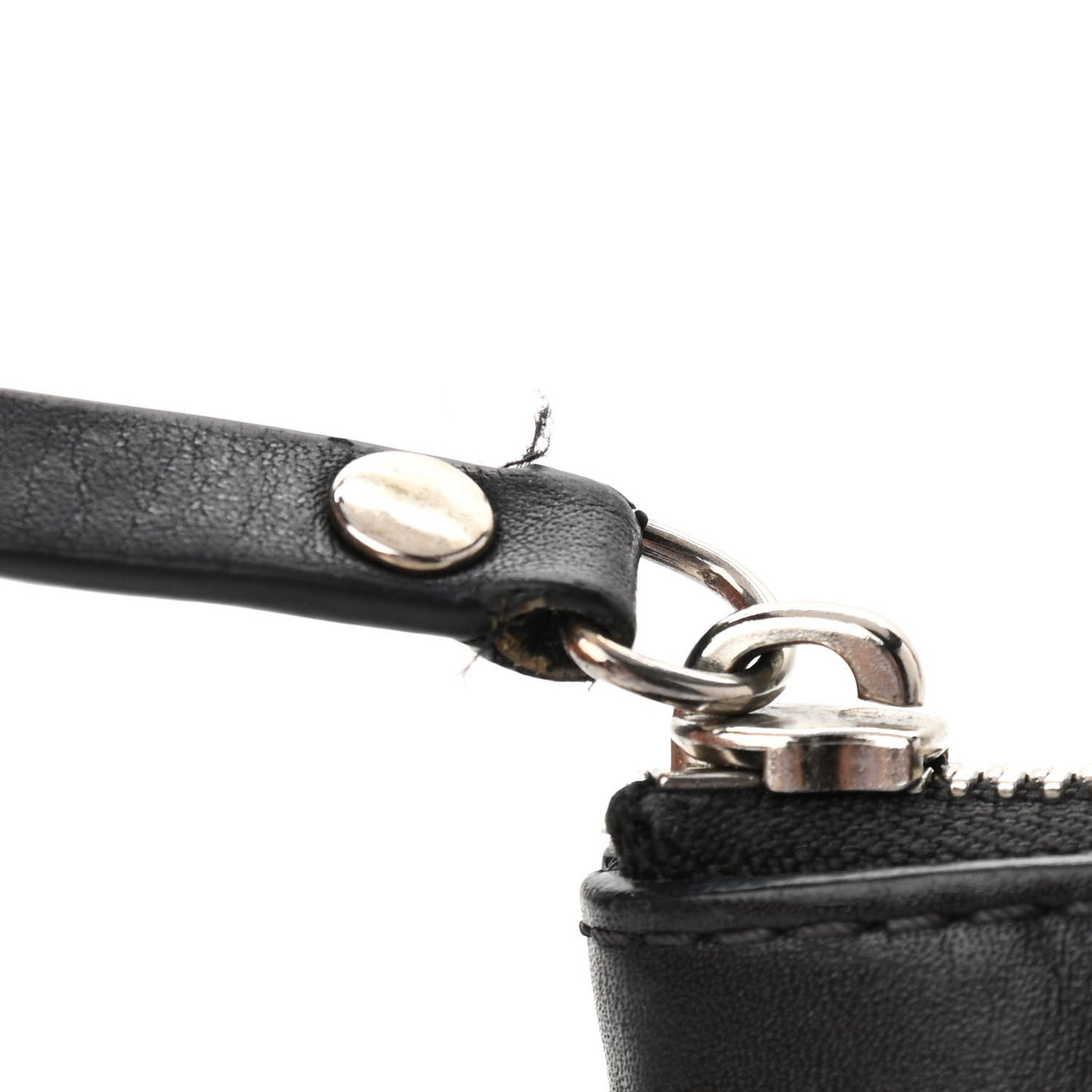 Mega Check Peyton Crossbody Clutch Bag Black