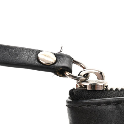 Burberry Mega Check Peyton Crossbody Clutch Bag Black 12 of 12