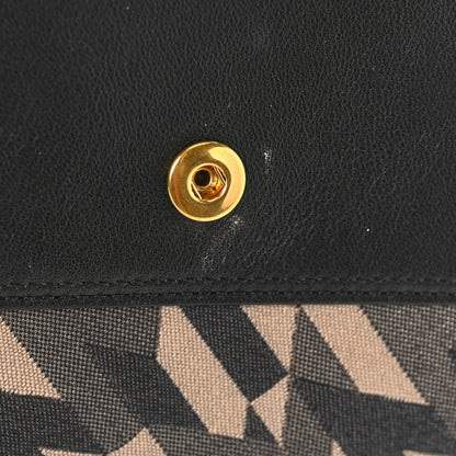 Mulberry Econyl Nylon Jacquard Calfskin Wallet Black 10 of 10