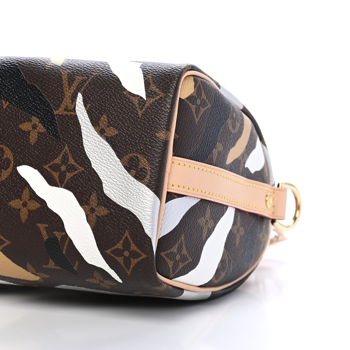 X LOL Monogram Speedy BB Gold Silver