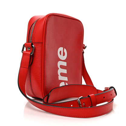 Louis Vuitton X SUPREME Epi Danube PM Red 3 of 8