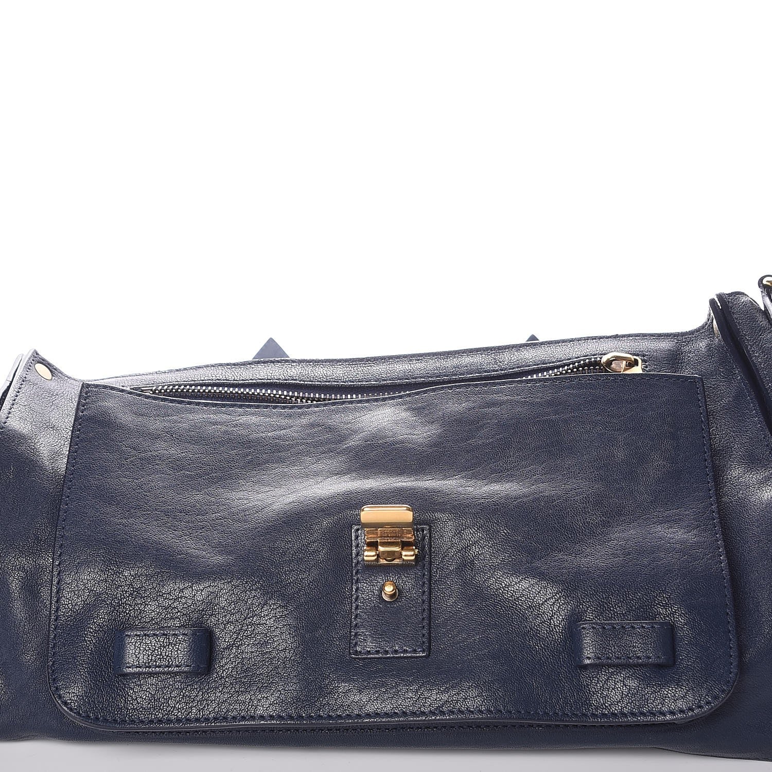 Proenza Schouler Lambskin Medium PS1 Satchel Midnight 9 of 11