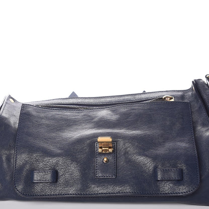 Proenza Schouler Lambskin Medium PS1 Satchel Midnight 9 of 11