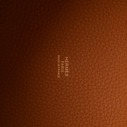 Hermes Taurillon Clemence Picotin Lock 18 PM Gold 6 of 11