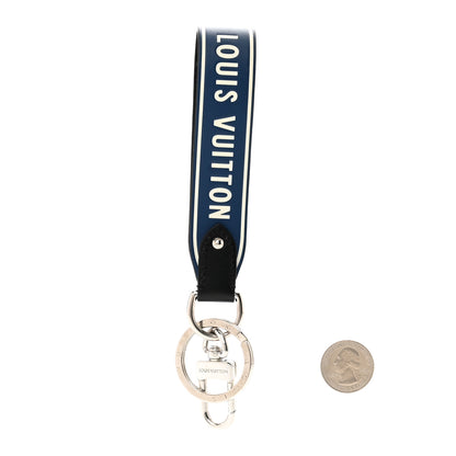 Louis Vuitton Capital LV Bag Charm Key Holder Blue 2 of 5