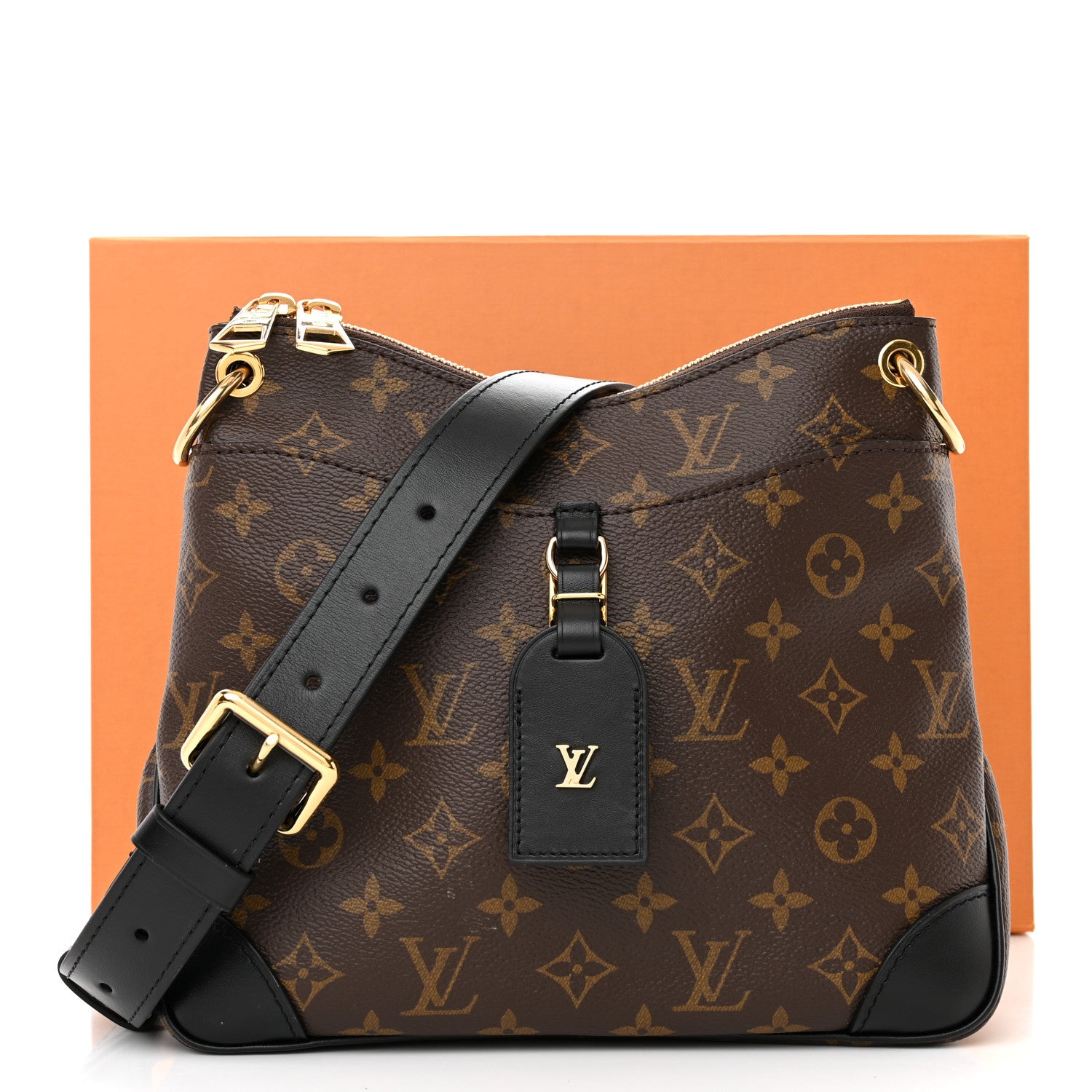 Louis Vuitton Monogram Odeon PM Black 13 of 13