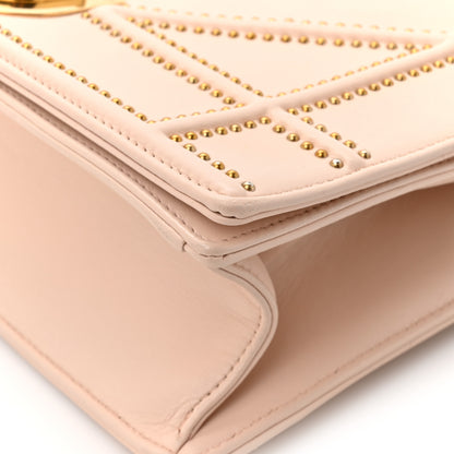 Christian Dior Lambskin Studded Medium Diorama Flap Bag Rose Poudre 12 of 15
