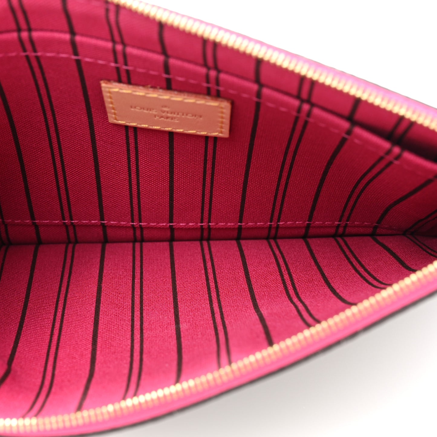 Monogram Neverfull MM GM Pochette Pivoine