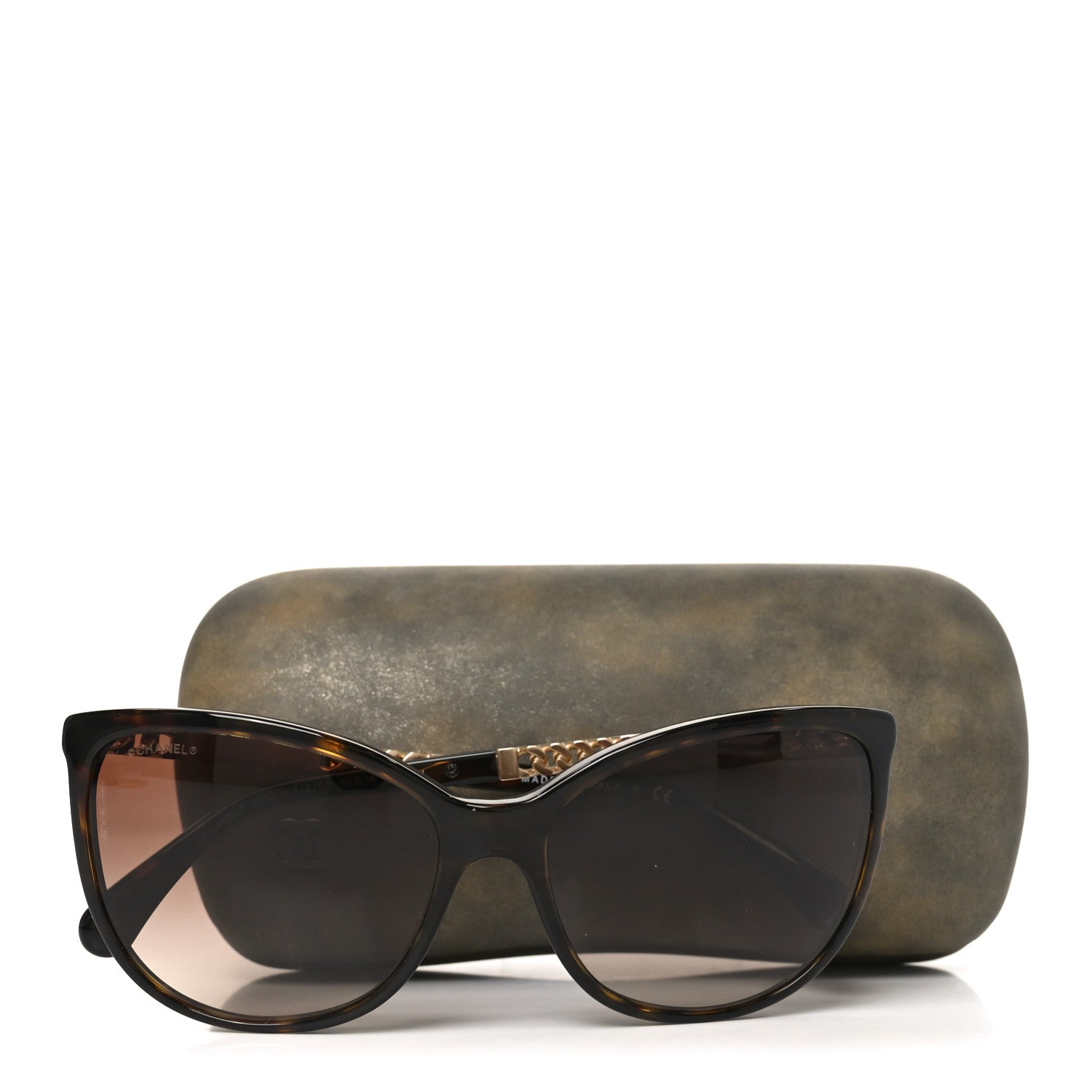 Chanel Chain Sunglasses 5352 Dark Tortoise 7 of 7