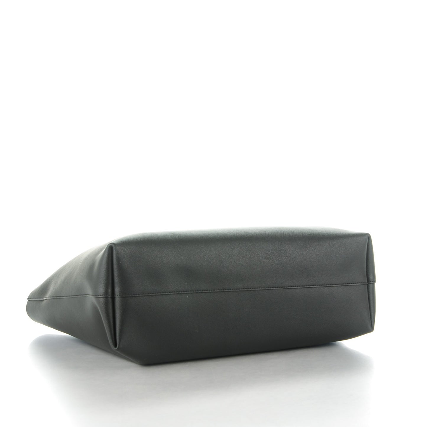 Calfskin Large Shopping Tote Black