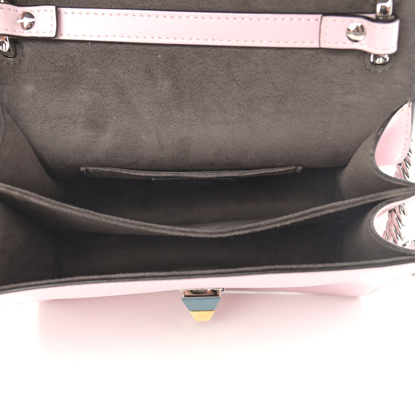 Vitello Liberty Studded Small Kan I Shoulder Bag Peonia Multicolor