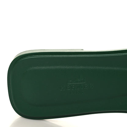 Hermes Epsom Oran Sandals 38 Cactus 7 of 9
