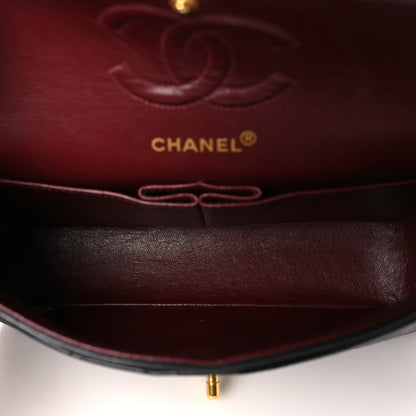 Chanel Lambskin Quilted Small Double Flap Black 5 of 9