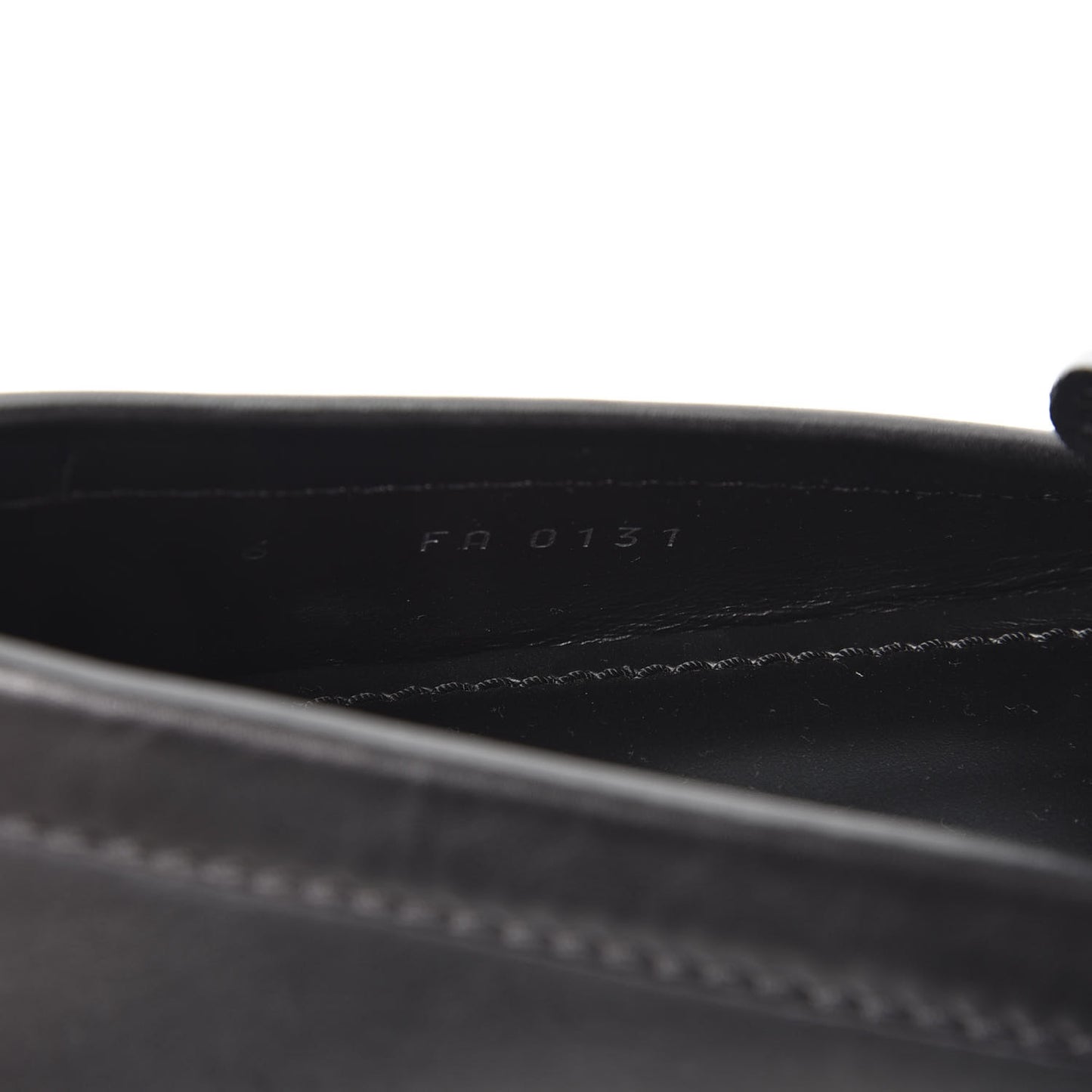 Calfskin Mens Monte Carlo Loafers 6 Black