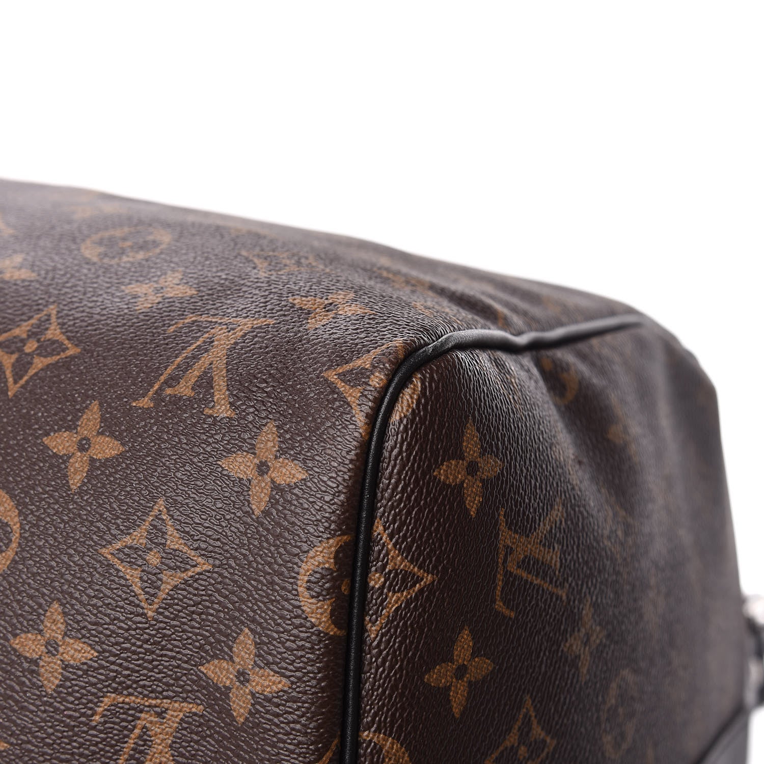 Louis Vuitton Monogram Macassar Keepall Bandouliere 55 12 of 13
