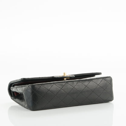 Chanel Lambskin Quilted Medium Double Flap Black 4 of 7