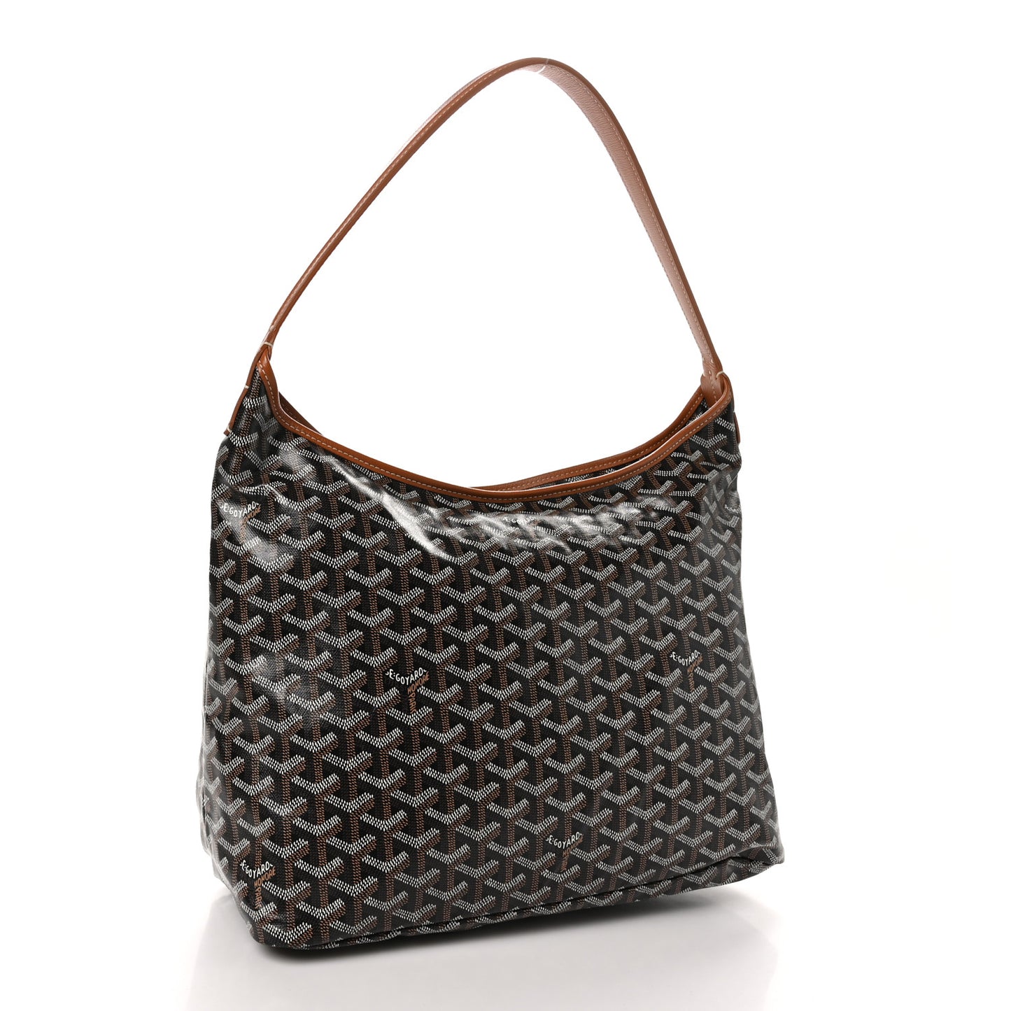 Goyardine Boheme Hobo Black Gold