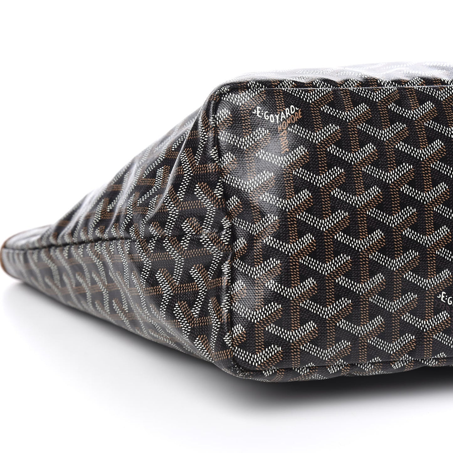 Goyardine Saint Louis PM Black Gold