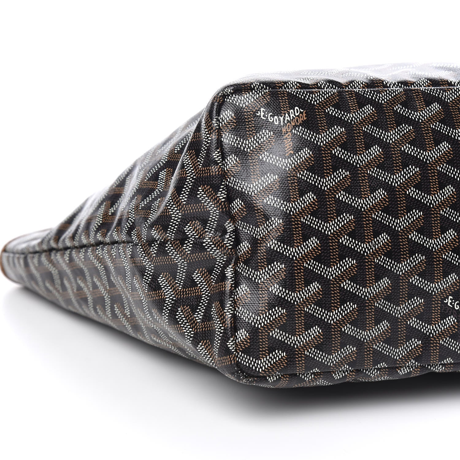 Goyard Goyardine Saint Louis PM Black Gold 9 of 10
