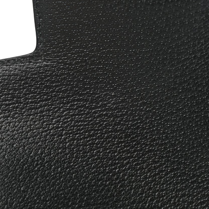 Gucci Jacquard Black Denim GG Monogram Textured Dollar Calfskin Horsebit 1955 Shoulder Bag Black Ivory 13 of 13