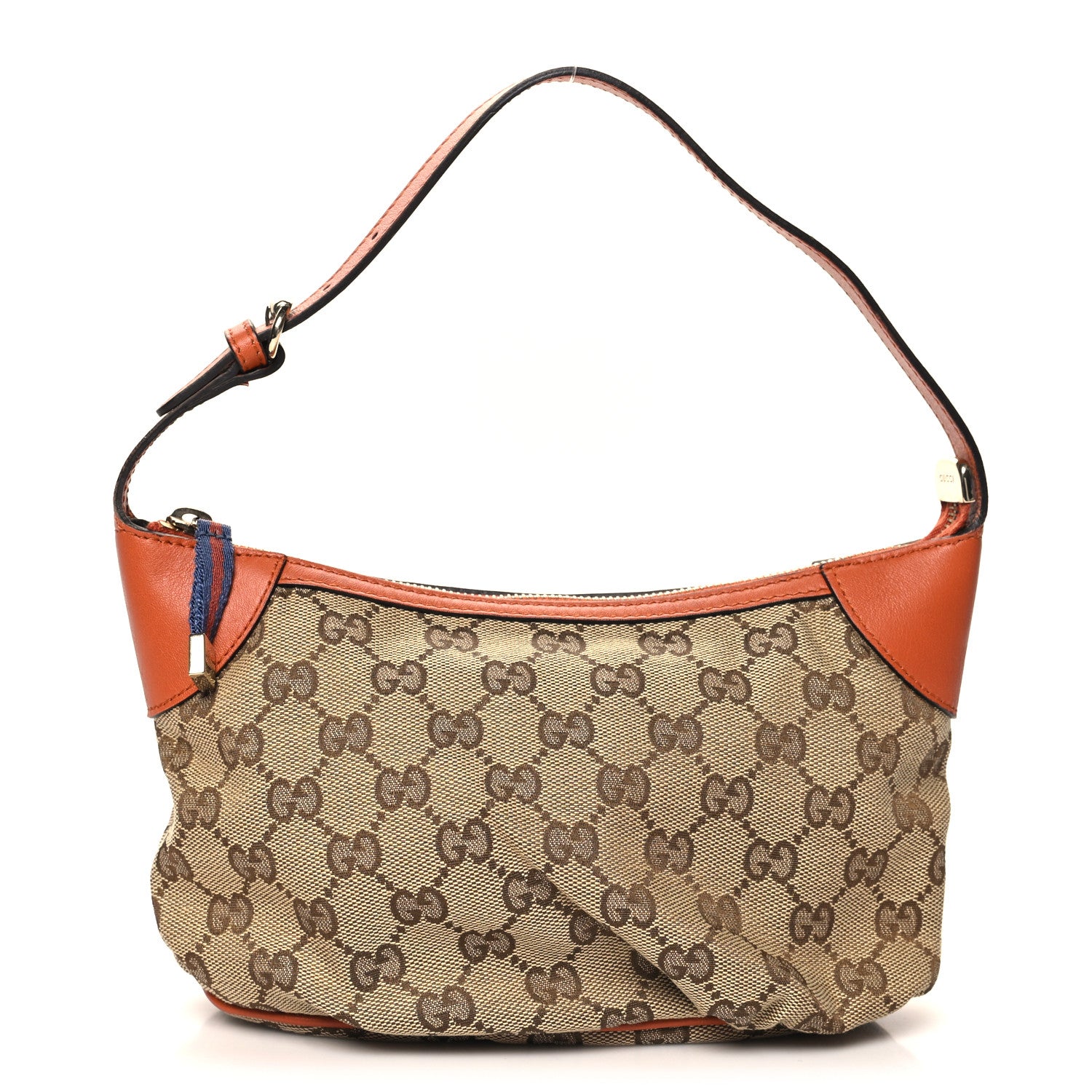 Gucci Monogram Pochette Orange 1 of 10