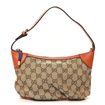 Gucci Monogram Pochette Orange 1 of 10
