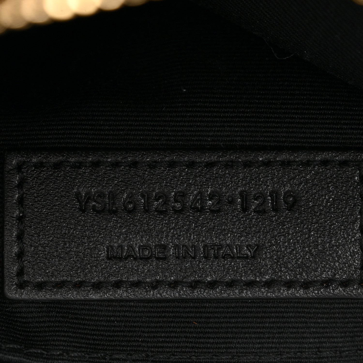 Saint Laurent Grained Lambskin Monogram Lou Camera Bag Black 7 of 14
