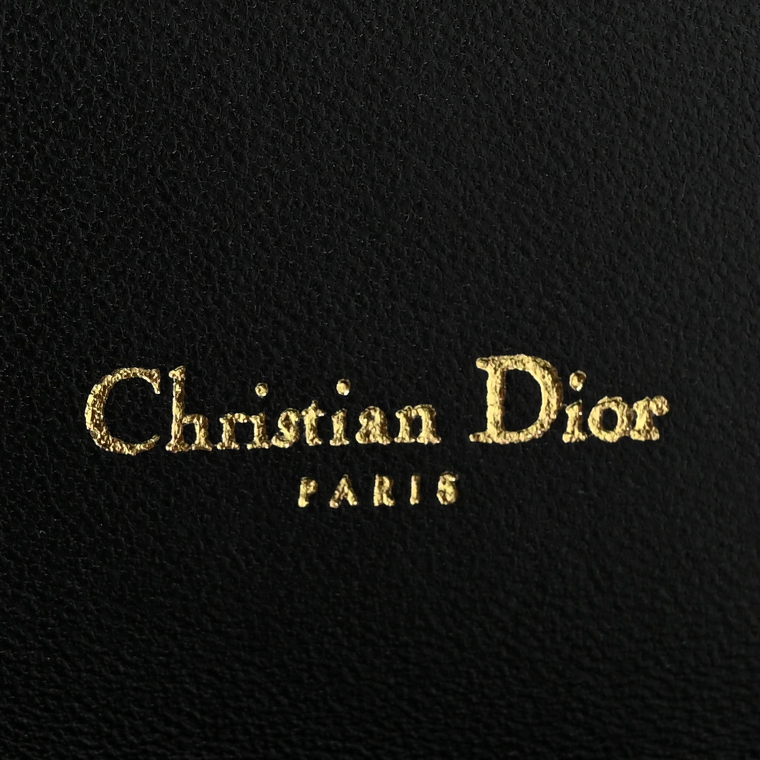Christian Dior Supple Calfskin Cannage Caro Belt Pouch with Chain Black 6 of 10