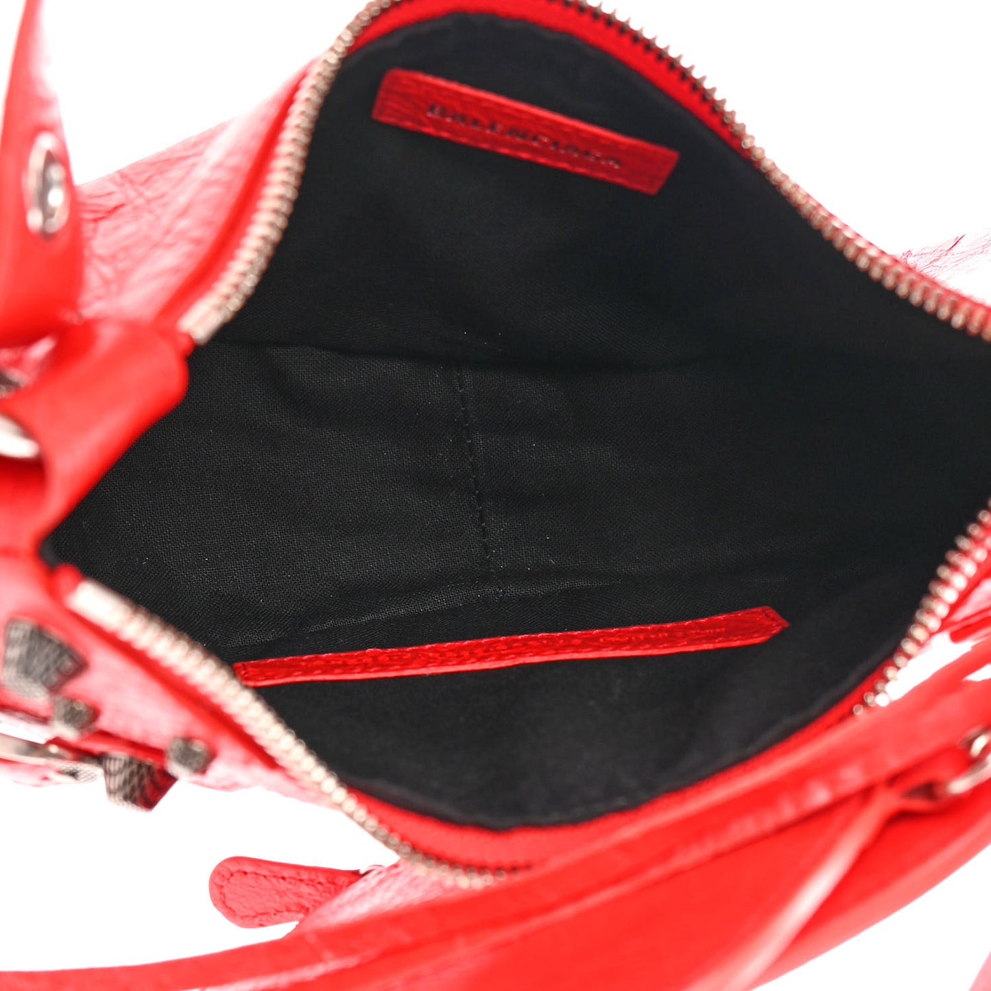 Agneau Arena Le Cagole Shoulder Bag XS Tomato Red