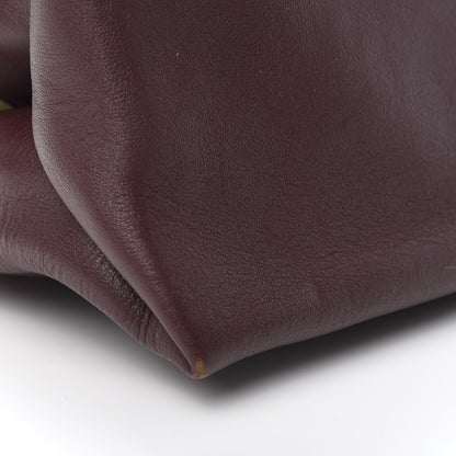 Celine Calfskin Suede All Soft Shoulder Bag Burgundy 15 of 17