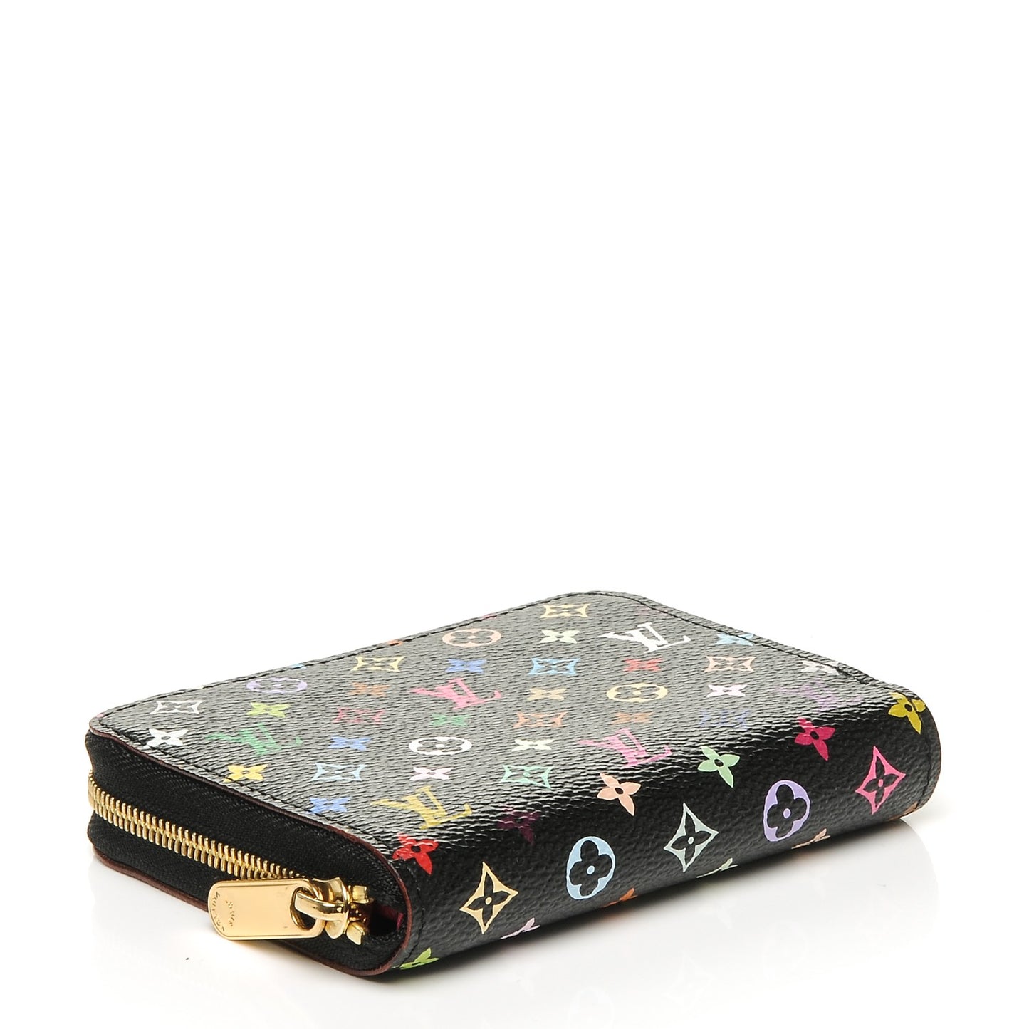 Monogram Multicolor Zippy Coin Purse Black Grenade