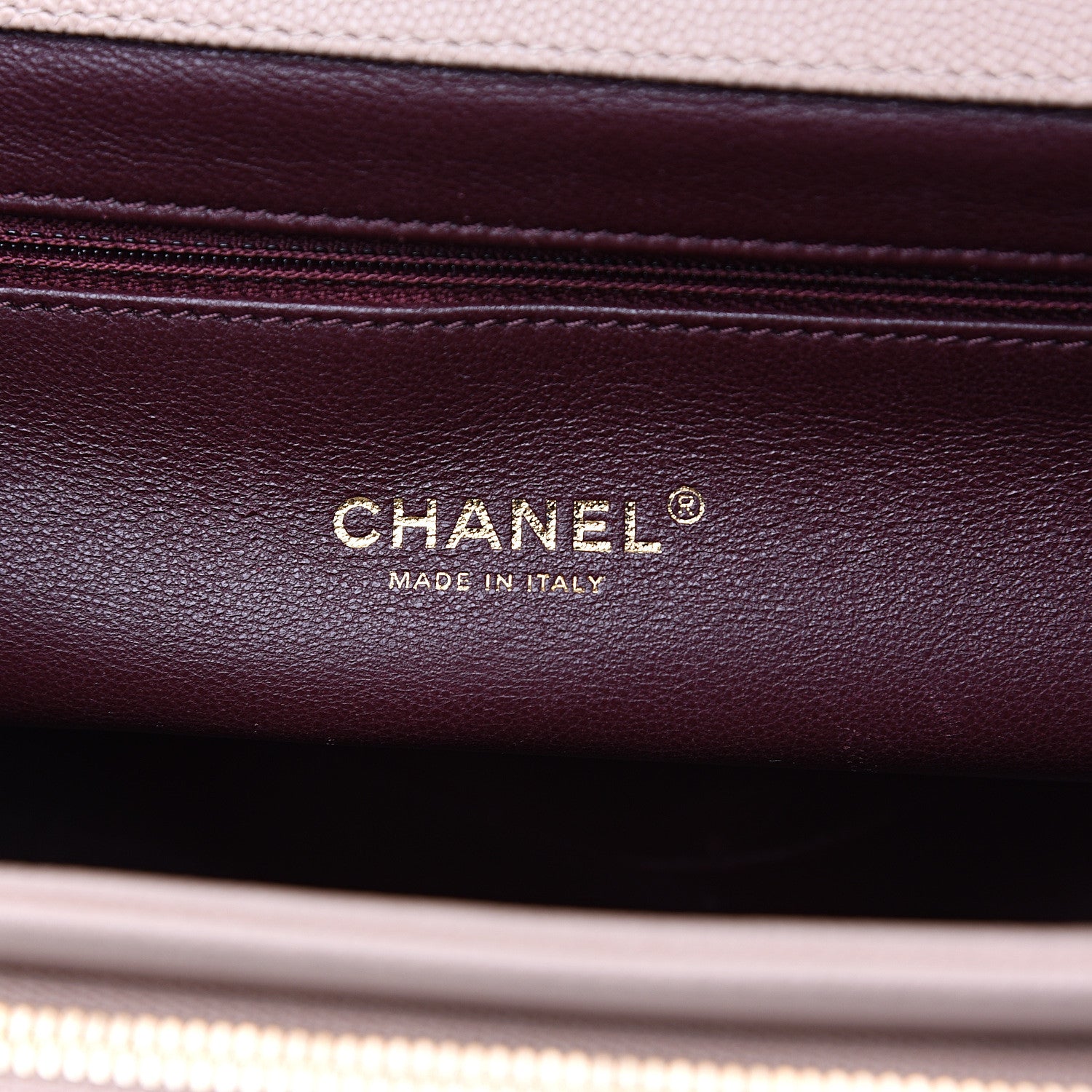 Chanel Caviar Quilted Large Business Affinity Flap Beige 5 of 12