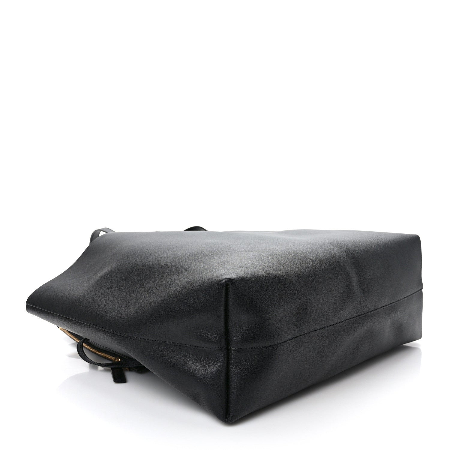 Saint Laurent Calfskin Large Shopping Tote Black 5 of 10