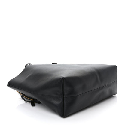 Saint Laurent Calfskin Large Shopping Tote Black 5 of 10