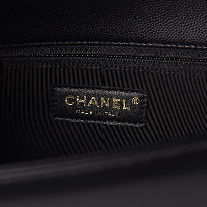 Chanel Caviar Quilted New Medium Boy Flap Black 8 of 11