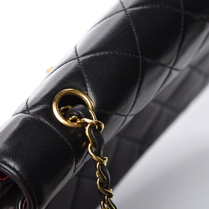 Chanel Lambskin Quilted Small Single Flap Black 13 of 16
