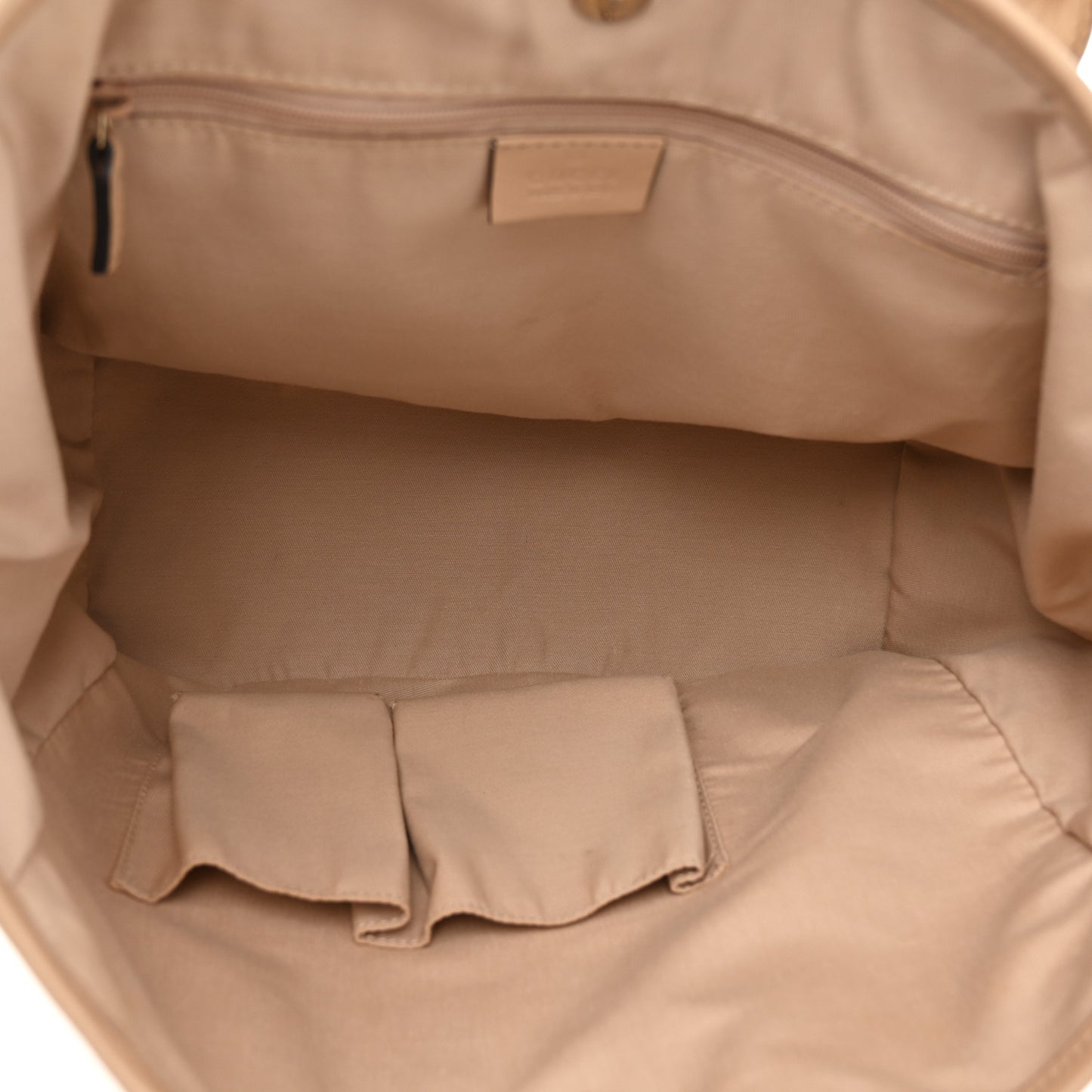Monogram Medium New Britt Tote Beige