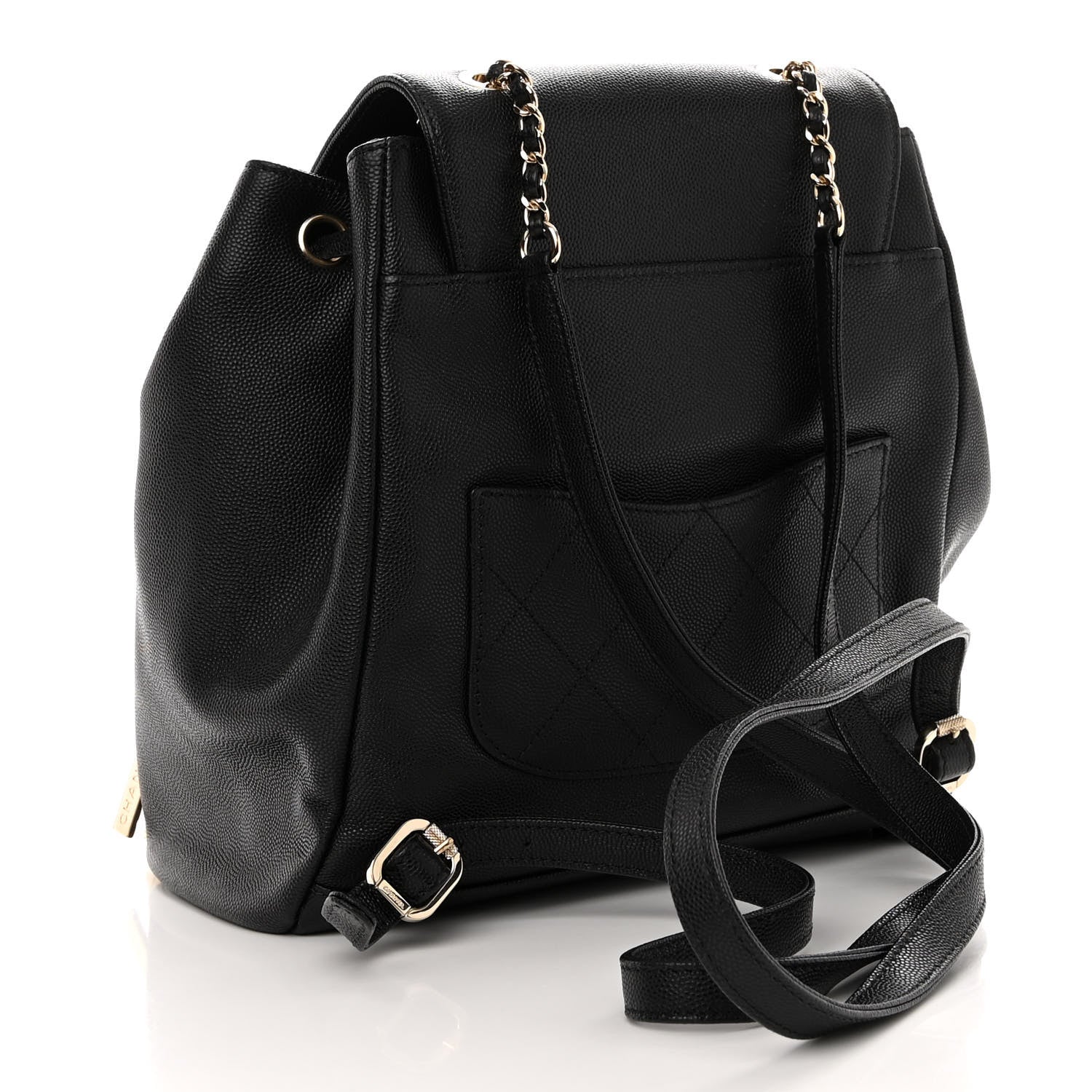 Chanel Caviar Quilted Business Affinity Backpack Black 3 of 10