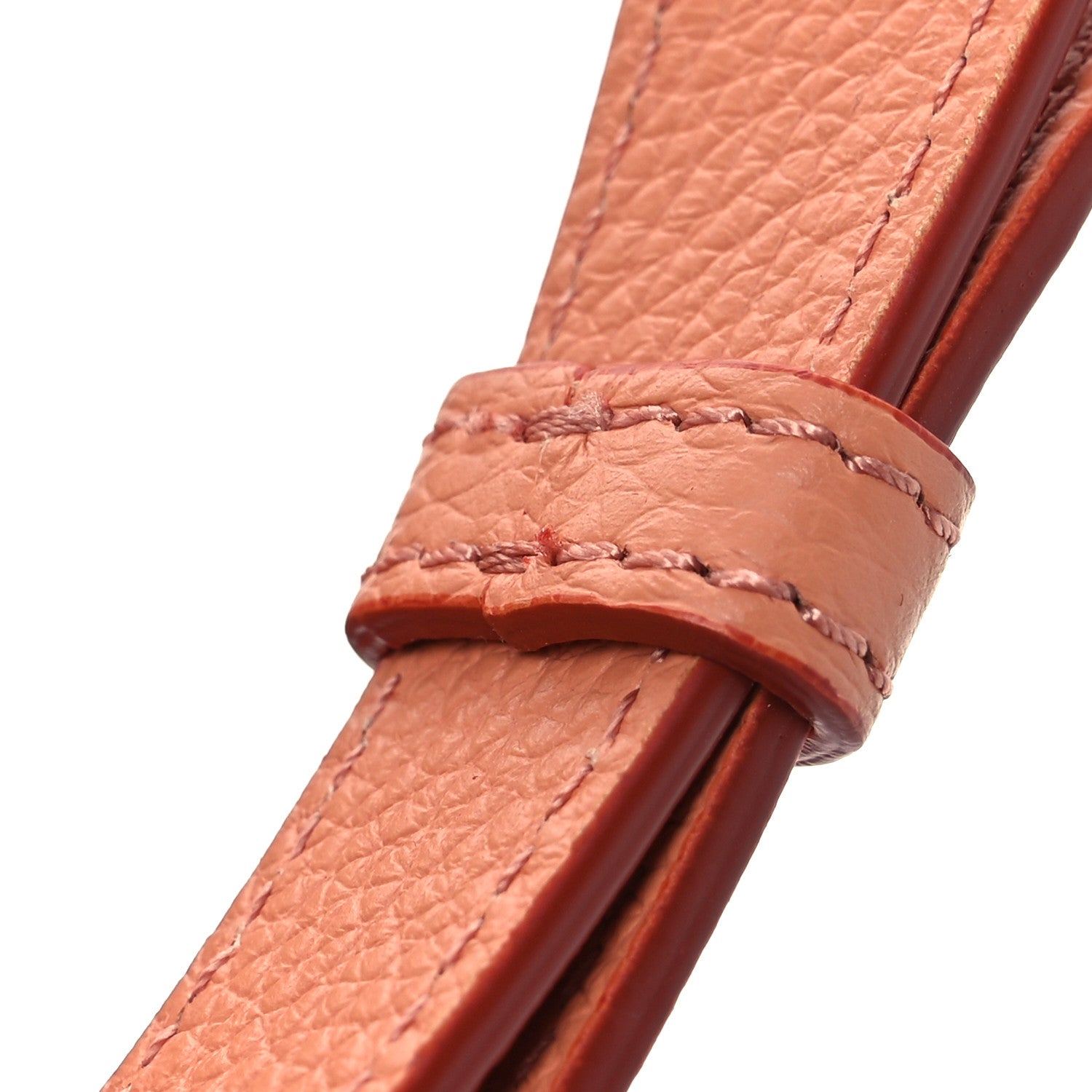 Chloe Grained Calfskin Small Marcie Saddle Bag Wood Rose 12 of 12