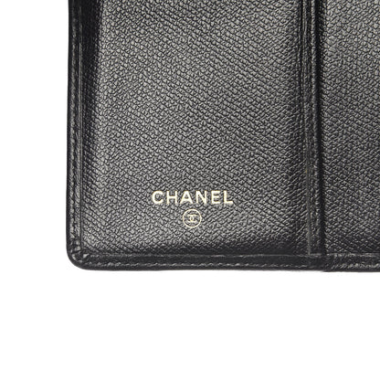 Chanel Caviar CC Yen Wallet Black 6 of 13