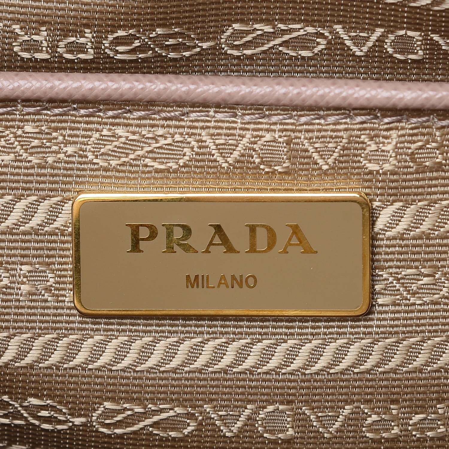 Prada Saffiano Lux Large Tote Cammeo 6 of 11