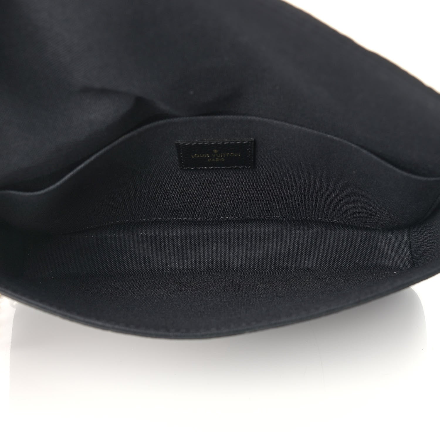 Louis Vuitton Empreinte Pochette Felicie Chain Wallet Black 9 of 10