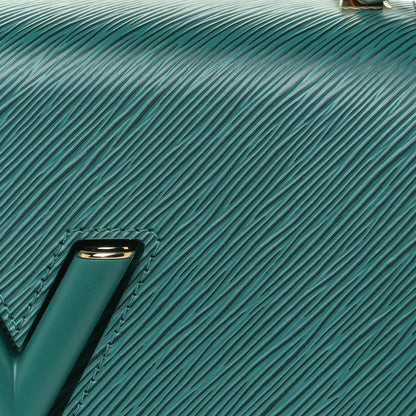 Louis Vuitton Epi Twist Shoulder Bag MM Emeraude 10 of 11