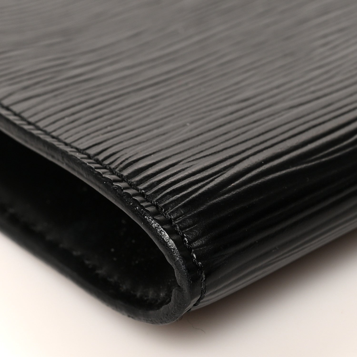 Louis Vuitton Epi Pochette Accessories 24 Black 11 of 13