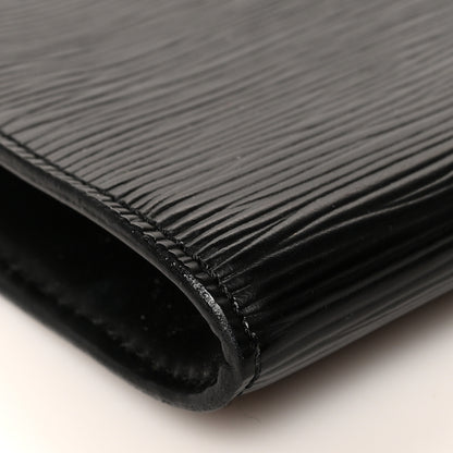 Louis Vuitton Epi Pochette Accessories 24 Black 11 of 13