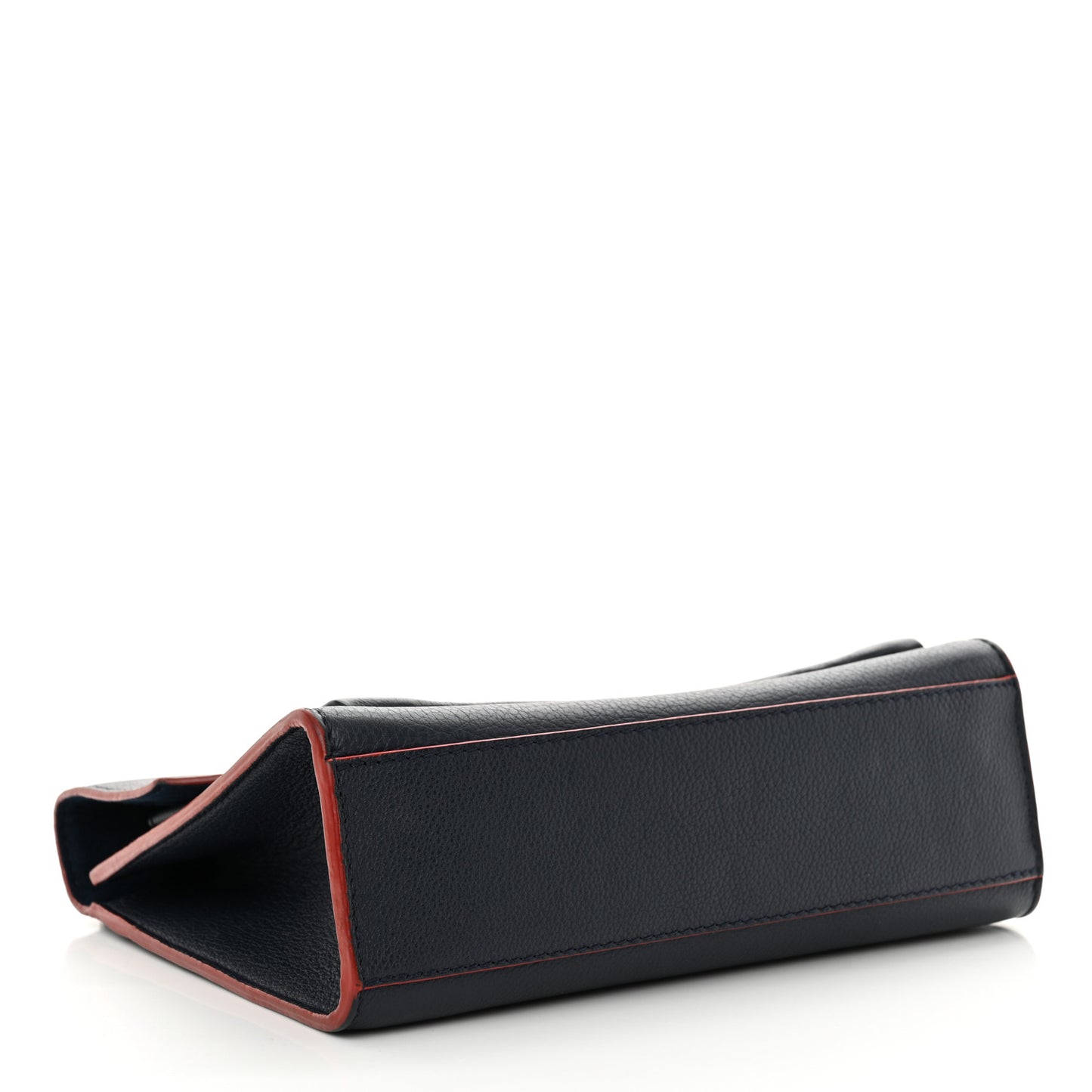 Soft Calfskin Mylockme Chain Bag BB Marine Rouge