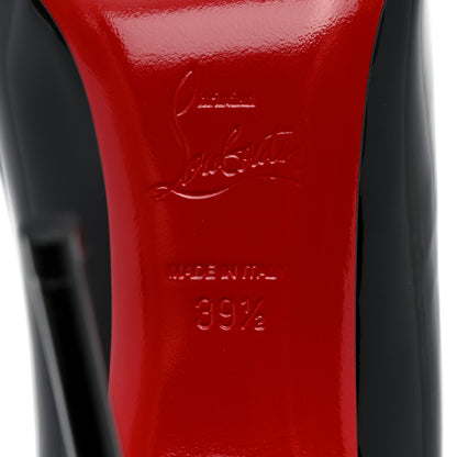 Christian Louboutin Patent Pigalle Follies 100 Pumps 39.5 Black 7 of 8